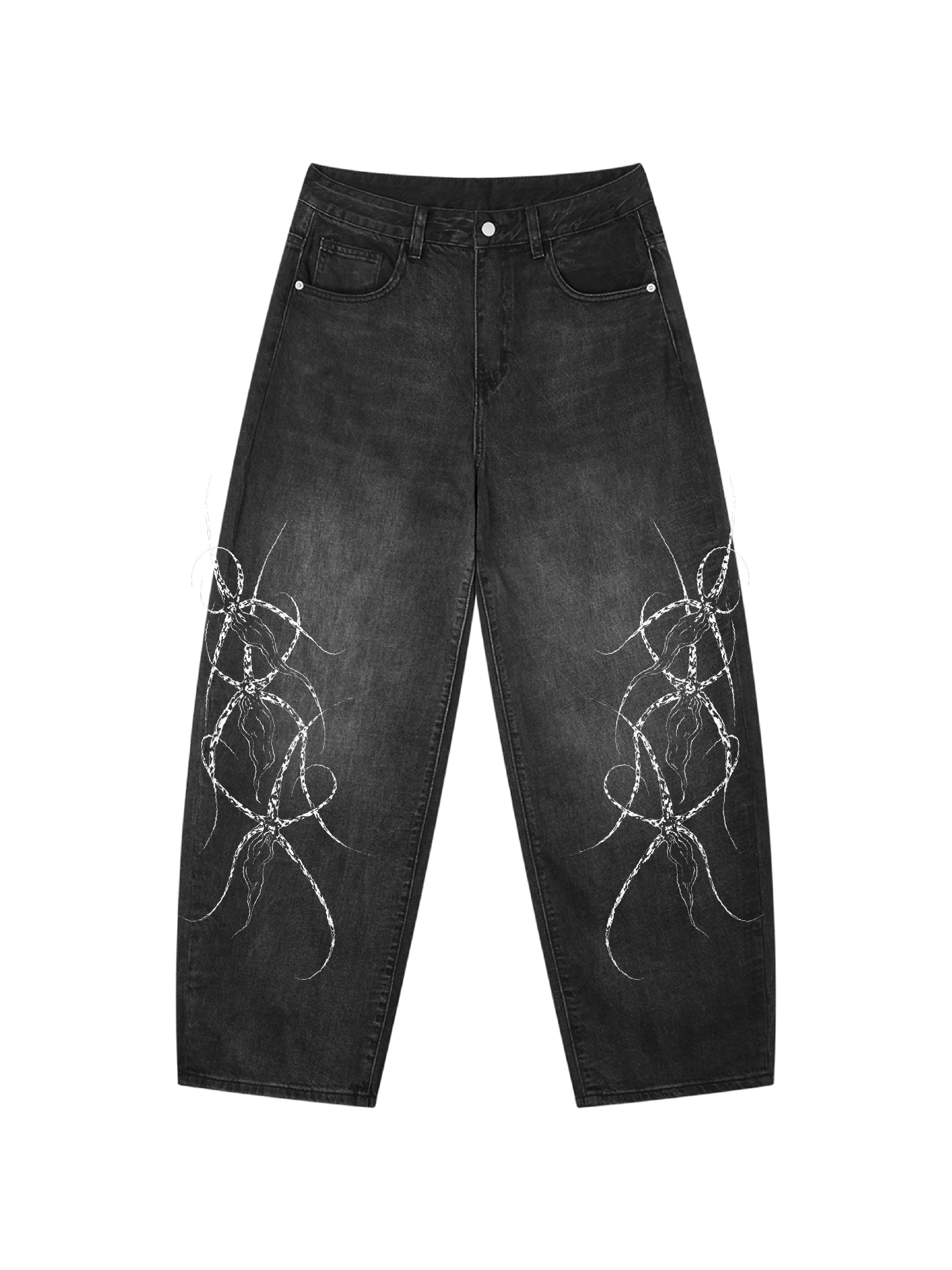 Sunfade Vintage Wash ORCHID Barrel Jeans